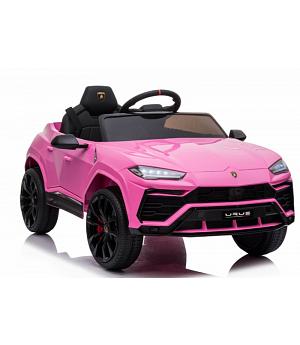 Lamborghini Urus 12V infantil rosa-pink, 2.4ghz rc, eva, asiento cuero - INDA118-BDM0923pk